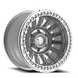 Fittipaldi Fb152M Wheel 17x9 8x165.1 Silver Machined -38mm | FB152-17908165N38M