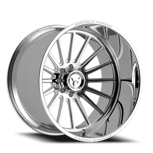 Fittipaldi Ftf504P Wheel 24x12 8x165.1 Polished -44mm | FTF504-24128165N44P