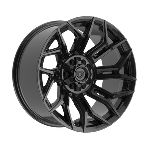 Gear Off Road 776B Wheels Rims 20x9 5x139.7 5x150 Gloss Black 0mm | 776B-2095200