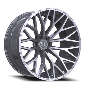 DOORBUSTER PRICING! - Tis 566Bsm Wheel 20x10 6x139.7 Brushed Silver -24mm - FREE T-SHIRT INCLUDED! | 566BSM-2108324
