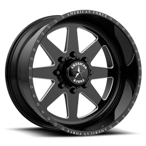 American Force Afw 11 Independence Ss Wheels Rims 22x12 6x139.7 Gloss Black Machined -40mm | AFTJ11R80-2-20