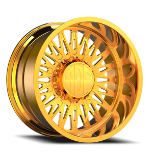 Adf Bobtail - Wheel 24x14 5x127 24K Gold -76mm - FREE T-SHIRT INCLUDED! - MINIMUM PURCHASE OF 4 WHEELS | S304GD241410-76