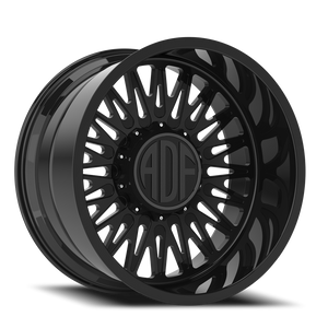 Adf Bobtail Wheel - 24x12 8x165.1 Gloss Black -40mm - FREE T-SHIRT INCLUDED! - MINIMUM PURCHASE OF 4 WHEELS | S304GB241221-40