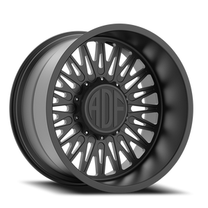 Adf Bobtail Wheel 22x12 5x150 Satin Black -40mm - FREE T-SHIRT INCLUDED! | S304SB221215-40