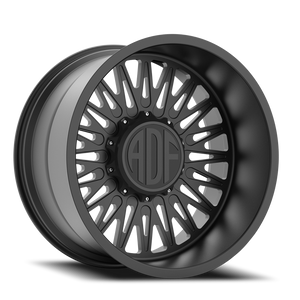 Adf Bobtail Wheel 26x16 5x127 Satin Black -101mm - FREE T-SHIRT INCLUDED! - MINIMUM PURCHASE OF 4 WHEELS | S304SB261611-101