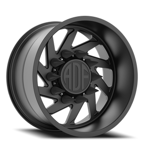 Adf Contractor Left Wheel 22x12 6x139.7 Satin Black -40mm - FREE T-SHIRT INCLUDED! | S203SB221218-40L