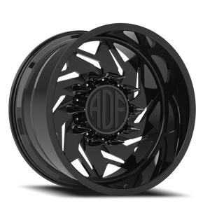 Adf Flex Right Wheel 24x14 5x127 Gloss Black -76mm - FREE T-SHIRT INCLUDED! - MINIMUM PURCHASE OF 4 WHEELS | S205GB241411-76R