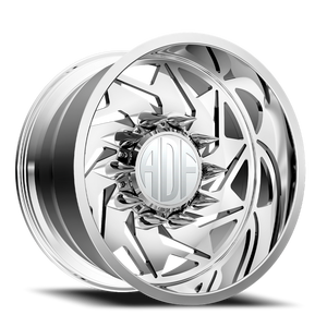 Adf Flex Left Wheel 24x14 5x127 Polished -76mm - FREE T-SHIRT INCLUDED! - MINIMUM PURCHASE OF 4 WHEELS | S205PP241411-76L