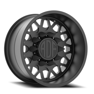 Adf Hot Shot Wheel 22x14 8x180 Satin Black -76mm - FREE T-SHIRT INCLUDED! - MINIMUM PURCHASE OF 4 WHEELS | S202SB221424-76