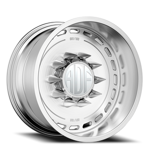 Adf Ltd Wheel 24x14 6x139.7 Brushed -76mm - FREE T-SHIRT INCLUDED! - MINIMUM PURCHASE OF 4 WHEELS | S204BR241418-76