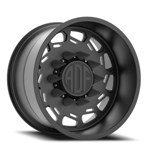 Adf Payload Right Wheel - 24x12 6x139.7 Satin Black -40mm - FREE T-SHIRT INCLUDED! - MINIMUM PURCHASE OF 4 WHEELS | S201SB241217-40R