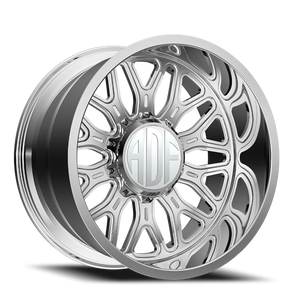 Adf Sportsman - Wheel 24x14 5x127 Polished -76mm - FREE T-SHIRT INCLUDED! - MINIMUM PURCHASE OF 4 WHEELS | S301PP241410-76