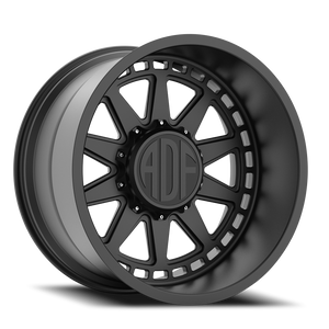 Adf Taladega Wheel 24x14 8x165.1 Satin Black -76mm - FREE T-SHIRT INCLUDED! - MINIMUM PURCHASE OF 4 WHEELS | S302SB241422-76