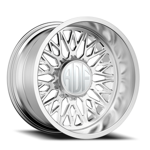 Adf Techno Mesh Wheel 24x14 5x139.7 Brushed -76mm - FREE T-SHIRT INCLUDED! - MINIMUM PURCHASE OF 4 WHEELS | S303BR241414-76