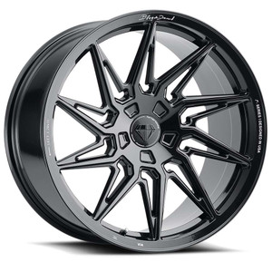 Blaque Diamond Bd-F20 Wheels Rims 20x10 5x115 Gloss Black 15mm | PW#512v2