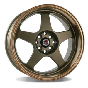 Traklite Burn Wheels Rims 16x8 4x100 4x114 Machined Bronze 20mm | TLBU-792