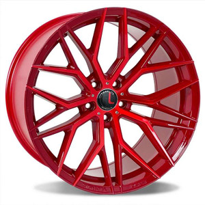 Traklite Ft107 Wheels Rims 20x10.5 5x112 5x114.3 Candy Red 35mm | TLFT-107210