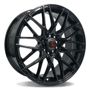Traklite Limiter Wheels Rims 17x7.5 5x100 5x114.3 Gloss Black 40mm | TLLIM-805