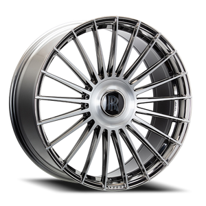 Vossen Hf8 Wheel 22x9.5 6x139.7 Brushed w/ Emc Polished Lip 20mm - FREE T-SHIRT INCLUDED! | HF8-2G41