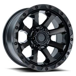 DOORBUSTER PRICING! - American Outlaw Capone Wheel 20x9 6x135 Black Dark Tint -10mm | 133-2936BT