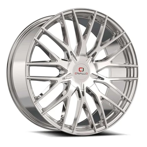 Cavallo Clv-45 Wheels Rims 20x8.5 5x110 5x114.3 Nano Chrome 35mm | CLV-45208551101143+35NCR