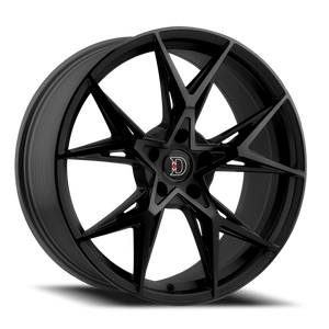 DOORBUSTER PRICING! - Defy D11 Wheel 20x8.5 5x120 Satin Black 32mm | D11285547+32SB