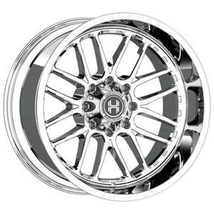 Hardcore Offroad Hc102 Wheels Rims 22x12 8x165.1 Chrome -44mm | HC10222128165CHR-44