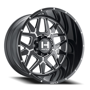Hostile Diablo Wheel 24x14 8x170 Blade Cut -76mm - MINIMUM PURCHASE OF 4 WHEELS | H128-2414817045B