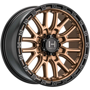 Hostile Ridgecrest Wheels Rims 17x9 5x127 Bronze 0mm | H135-1790512750Z