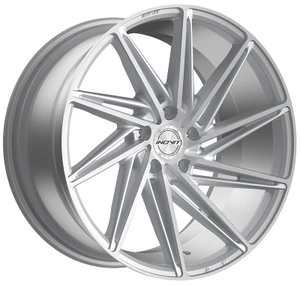 Inovit Turbine Ii - Wheel 20x10 5x112 & 5x114.3 Satin Silver Machined 40mm ~
