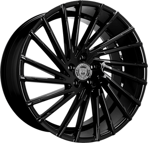Lexani Wraith Wheel 22x10 5x112 Gloss Black 38mm | 663-2210-45-38FB