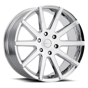 DOORBUSTER PRICING! - Liquid Metal Blade Wheel 22x9.5 5x115 Chrome 18mm | 38-2215C