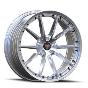 Revolution Racing Flow Form Rf1 Wheel 20x10 5x114.3 Silver 40mm | RF1-2010514R+30S
