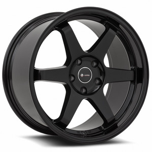 Vors Tr37 Wheels Rims 19x9.5 5x112 Gloss Black 22mm | TR37199551422BK-512