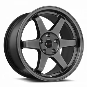 Vors Tr37 Wheels Rims 17x9 5x110 Hyper Black 30mm | TR37179051430HB-510