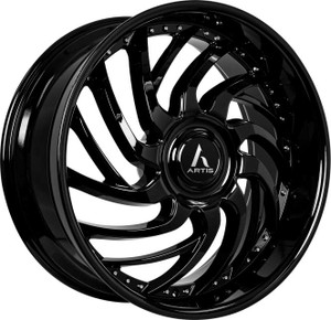 Lexani Vantage Xl Wheels Rims 22x9 Blank Custom Drilled Gloss Black 0mm | A207-2290-00-00FB