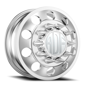 Adf Classic Dually Wheel - 22x8.25 8x165.1 Brushed 144mm - FREE T-SHIRT INCLUDED! | D101BR228221+144