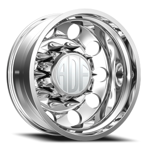 Adf Classic Dually Wheel 22x8.25 8x170 Polished -167mm - FREE T-SHIRT INCLUDED! | D101PP228223-167