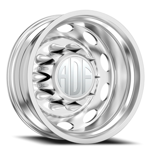 Adf Peterson Dually Wheel 24x8.25 8x170 Brushed -167mm - FREE T-SHIRT INCLUDED! | D103BR248223-167