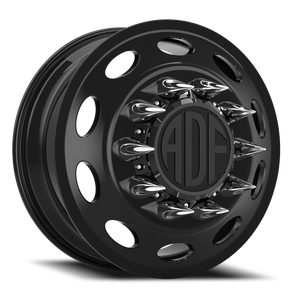 Adf Peterson Dually Wheel 20x8.25 10x225 Gloss Black 144mm - FREE T-SHIRT INCLUDED! | D103GB208227+144