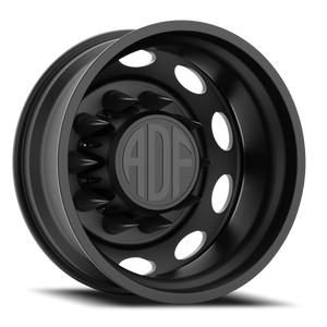 Adf Peterson Dually Wheel 22x8.25 10x225 Satin Black -167mm - FREE T-SHIRT INCLUDED! | D103SB228227-167