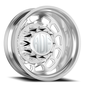 Adf Payload Left Dually Wheel 28x8.25 8x165.1 Brushed -156mm - FREE T-SHIRT INCLUDED! - MINIMUM PURCHASE OF 4 WHEELS | D201BR288222-156L
