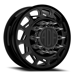 Adf Payload Left Dually Wheel 20x8.25 8x200 Gloss Black 144mm - FREE T-SHIRT INCLUDED! | D201GB208225+144L