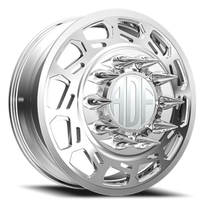 Adf Payload Right Dually Wheel 20x8.25 10x225 Polished 144mm - FREE T-SHIRT INCLUDED! | D201PP208227+144R