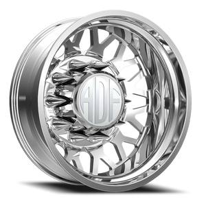Adf Hot Shot Dually Wheel 22x8.25 8x170 Polished -167mm - FREE T-SHIRT INCLUDED! | D202PP228223-167