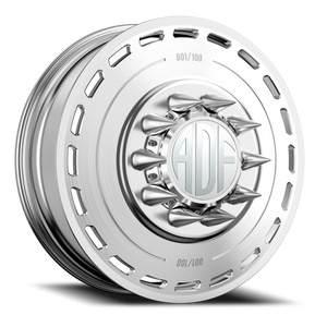Adf Ltd Dually - Wheel 28x8.25 8x165.1 Brushed 132mm - FREE T-SHIRT INCLUDED! - MINIMUM PURCHASE OF 4 WHEELS | D204BR288220+132