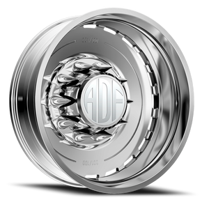 Adf Ltd Dually Wheel 20x8.25 8x170 Polished -167mm - FREE T-SHIRT INCLUDED! | D204PP208223-167