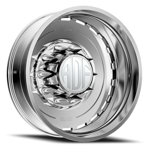 Adf Ltd Dually Wheel 22x8.25 8x200 Polished -167mm - FREE T-SHIRT INCLUDED! | D204PP228225-167