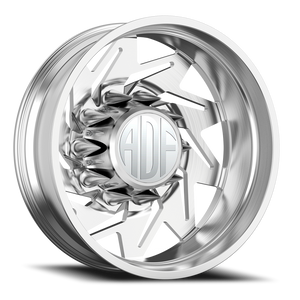 Adf Flex Left Dually - Wheel 22x8.25 8x165.1 Brushed -167mm - FREE T-SHIRT INCLUDED! | D205BR228220-167L