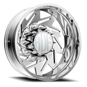 Adf Flex Left Dually Wheel 20x8.25 8x210 Polished -167mm - FREE T-SHIRT INCLUDED! | D205PP208226-167L